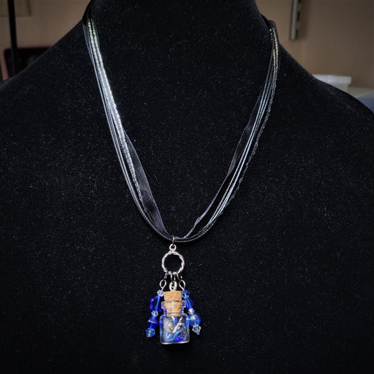 Evil Eye 'Time in a Bottle' Necklace